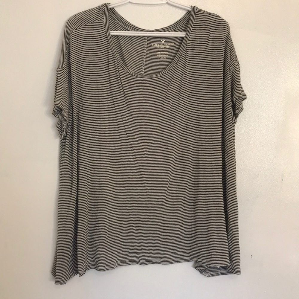 Striped American Eagle Shirt